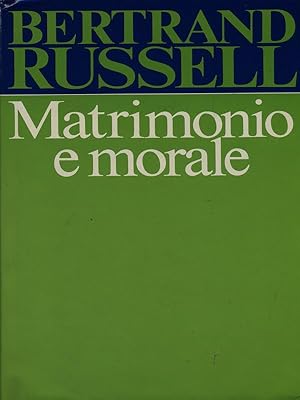 Immagine del venditore per Matrimonio e morale venduto da Librodifaccia