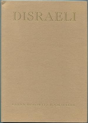 Image du vendeur pour Disraeli mis en vente par Between the Covers-Rare Books, Inc. ABAA