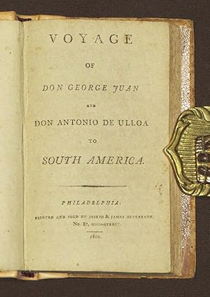Voyage Of Don Juan And Don Antonio De Ulloa To South America