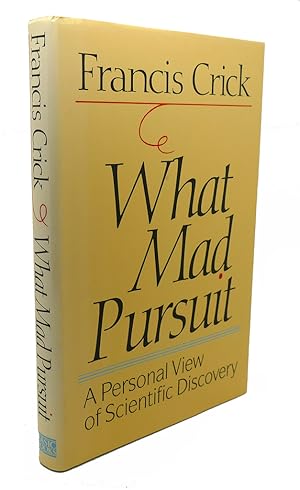 Seller image for WHAT MAD PURSUIT A Personal View of Scientific Discovery for sale by Rare Book Cellar