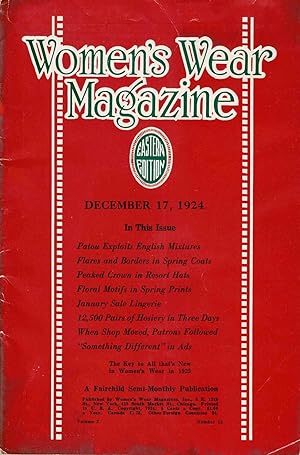 THE WOMEN'S WEAR MAGAZINE (DECEMBER 17, 1924)