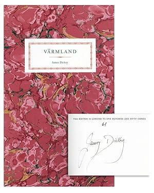 Värmland: Poems Based on Poems [Limited Edition, Signed]