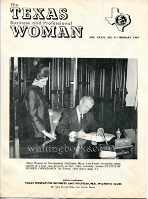 The Texas Business and Professional Woman, Vol. XXXIII, No. 8 - February 1967