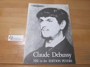 Bild des Verkufers fr Katalog: Claude Debussy neu in der Edition Peters zum Verkauf von Antiquariat im Kaiserviertel | Wimbauer Buchversand