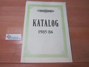 Katalog 1985/86