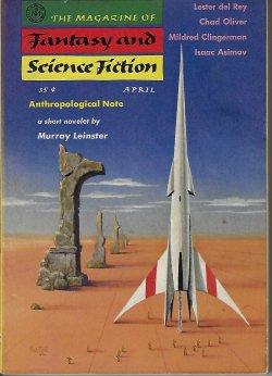 Bild des Verkufers fr The Magazine of FANTASY AND SCIENCE FICTION (F&SF): April, Apr. 1957 zum Verkauf von Books from the Crypt
