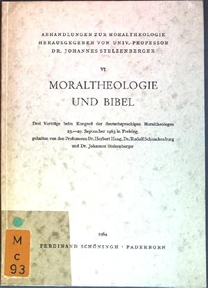 Imagen del vendedor de Moraltheologie und Bibel a la venta por books4less (Versandantiquariat Petra Gros GmbH & Co. KG)