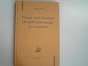 Bild des Verkufers fr Proust ou le bonheur du petit personnage qui compare. zum Verkauf von Antiquariat Bookfarm