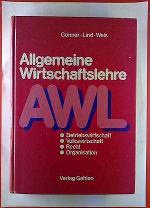 Seller image for Allgemeine Wirtschaftslehre for sale by biblion2