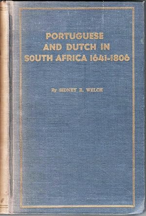 Bild des Verkufers fr Portuguese and Dutch in South Africa 1641-1806 zum Verkauf von Christison Rare Books, IOBA SABDA