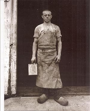 Seller image for Lackerbeiter (exhibition announcement for August Sander) for sale by DR Fine Arts