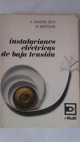 Bild des Verkufers fr Instalaciones elctricas de baja tensin zum Verkauf von Librera Ofisierra