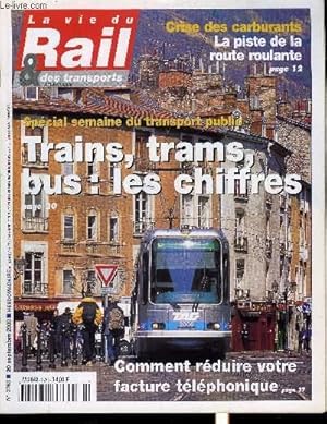 Image du vendeur pour LA VIE DU RAIL ET DES TRANSPORTS N 2763 - Crise des carburants : la piste de la route roulante, Le TGV en qute d'une meilleure reconnaissance, Comment rduire sa facture tlphonique, Espagne - Choc frontal a pleine vitesse sur voie unique, Berlin mis en vente par Le-Livre