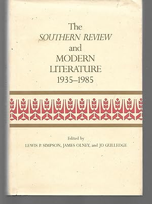 Immagine del venditore per The Southern Review And Modern Literature 1935-1985 venduto da Thomas Savage, Bookseller