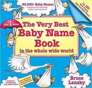 Immagine del venditore per Very Best Baby Name Book venduto da Fleur Fine Books