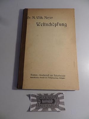 Seller image for Weltschpfung : Wie die Welt entstanden ist. for sale by Druckwaren Antiquariat