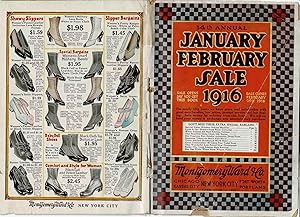 14TH ANNUAL JANUARY FEBRUARY SALE 1916 Montgomery Ward Co.