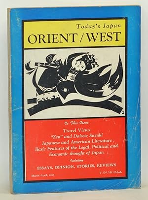 Bild des Verkufers fr Today's Japan, Orient/West. Volume 6, No. 3-4 (March-April 1961) zum Verkauf von Cat's Cradle Books