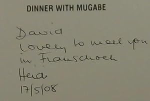 Seller image for Dinner with Mugabe: The Untold Story of a Freedom Fighter who Became a Tyrant for sale by Chapter 1