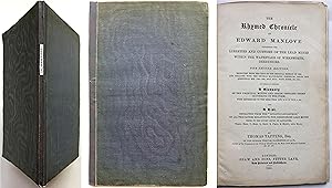 The Rhymed Chronicle Of Edward Manlove Concerning the Liberties & Customs of the Lead Mines Withi...