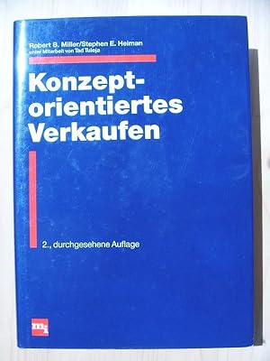 Bild des Verkufers fr Konzeptorientiertes Verkaufen zum Verkauf von Versandantiquariat Manuel Weiner