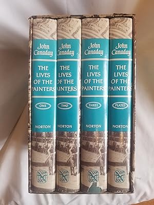 Seller image for The Lives of the Painters: Four Volume Set - 1-Late Gothic to High Renaissance; 2-Baroque; 3-Neoclassic to Post-Impressionist; 4-Plates and Index for sale by Mattabesset Books
