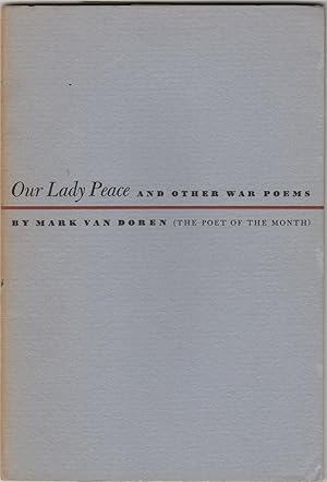 Our Lady Peace and Other War Poems