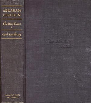 ABRAHAM LINCOLN.; The War Years. - Four Volumes
