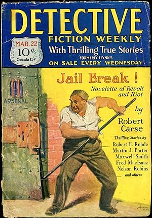 Imagen del vendedor de DETECTIVE FICTION WEEKLY a la venta por John W. Knott, Jr, Bookseller, ABAA/ILAB