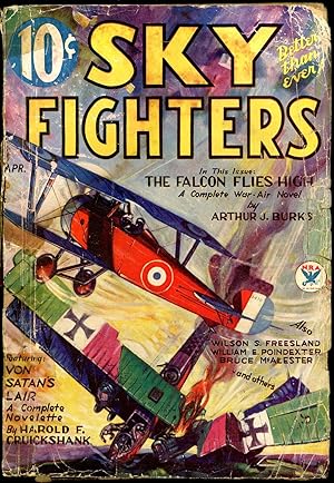 Image du vendeur pour SKY FIGHTERS mis en vente par John W. Knott, Jr, Bookseller, ABAA/ILAB