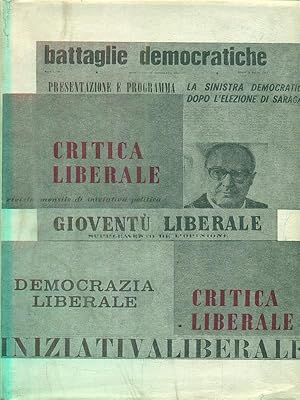 Seller image for Critica liberale - 2vv for sale by Librodifaccia