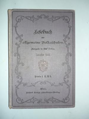 Lesebuch für österreichische allgemeine Volksschulen. Ausgabe in fünf Teilen. (5.) Fünfter Teil.