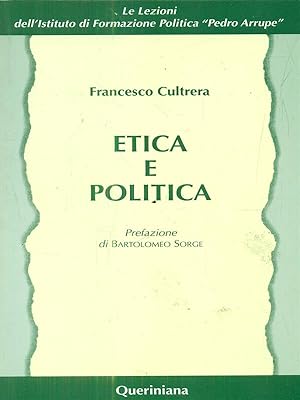 Imagen del vendedor de Etica e politica a la venta por Librodifaccia