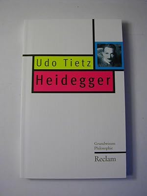 Bild des Verkäufers für Heidegger - Grundwissen Philosophie zum Verkauf von Antiquariat Fuchseck