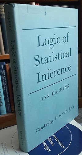 Seller image for Logic of Statistical Inference. for sale by Ted Kottler, Bookseller