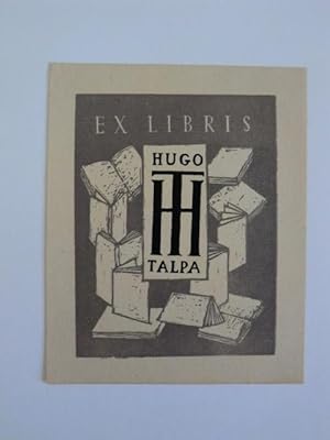 Bild des Verkufers fr Exlibris fr Hugo Talpa zum Verkauf von Antiquariat Weber