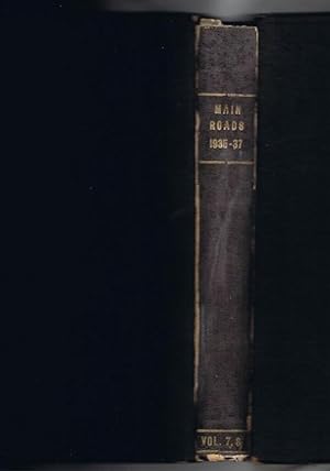 Main Roads: A Record of the Activities of The Department of Main Roads Vol. 7, 8 1936-37