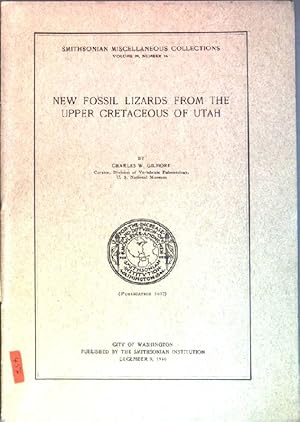 Bild des Verkufers fr New Fossil Lizards from the upper Cretaceous of Utah Smithsonian Miscellaneous Collections, Vol. 99, No. 16 zum Verkauf von books4less (Versandantiquariat Petra Gros GmbH & Co. KG)