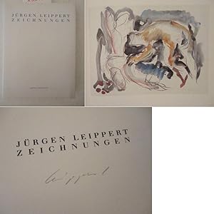 Jürgen Leippert, Zeichnungen * mit O r i g i n a l - S c h u t z u m s c h l a g und s i g n i e r t