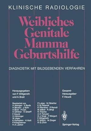 Seller image for Weibliches Genitale - Mamma - Geburtshilfe Diagnostik mit bildgebenden Verfahren for sale by Roland Antiquariat UG haftungsbeschrnkt