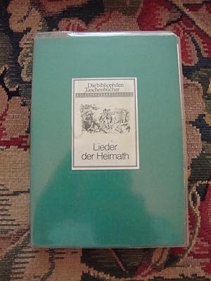 Seller image for Lieder der Heimath for sale by Anne Godfrey