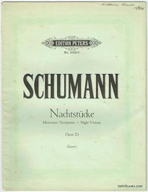 Immagine del venditore per Nachtstucke fur Klavier zu 2 handen Op. 23 (Edition Peters No. 2320a) venduto da Hall of Books