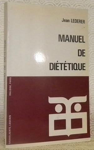 Image du vendeur pour Manuel de dittique. 5me Edition. mis en vente par Bouquinerie du Varis