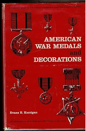 Seller image for AMERICAN WAR MEDALS AND DECORATIONS for sale by Circle City Books