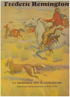 Seller image for FREDERIC REMINGTON; 173 Drawings and Illustrations for sale by High-Lonesome Books