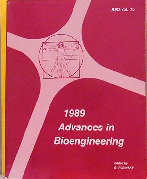 Imagen del vendedor de 1989 Advances in Bioengineering vol 15 a la venta por Buchhandlung-Antiquariat Sawhney