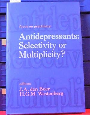 Bild des Verkufers fr Atidepressants Selectivity or Multiplicity zum Verkauf von Buchhandlung-Antiquariat Sawhney