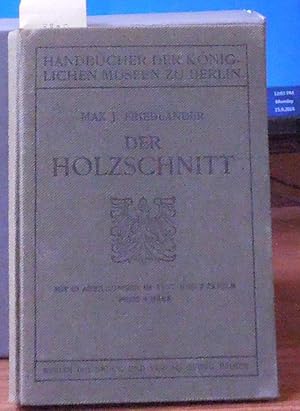Imagen del vendedor de Der Holzschnitt a la venta por Buchhandlung-Antiquariat Sawhney