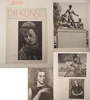 Imagen del vendedor de Die Kunst: Monatsschrift fr Malerei, Plastik und Wohnkultur. Teilausgabe fr Malerei und Plastik: Die Kunst fr Alle. 40. Jahrgang, Heft Nr. 10 Juli 1939 a la venta por Galerie fr gegenstndliche Kunst