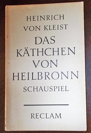 Bild des Verkufers fr Das Kthchen von Heilbronn - Schauspiel zum Verkauf von Buchstube Tiffany